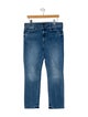 Mother Mid-Rise Straight Leg Jeans