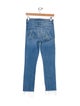 Mother Mid-Rise Straight Leg Jeans