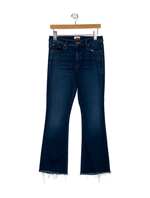 Mother Mid-Rise Straight Leg Jeans