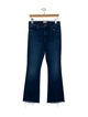 Mother Mid-Rise Straight Leg Jeans