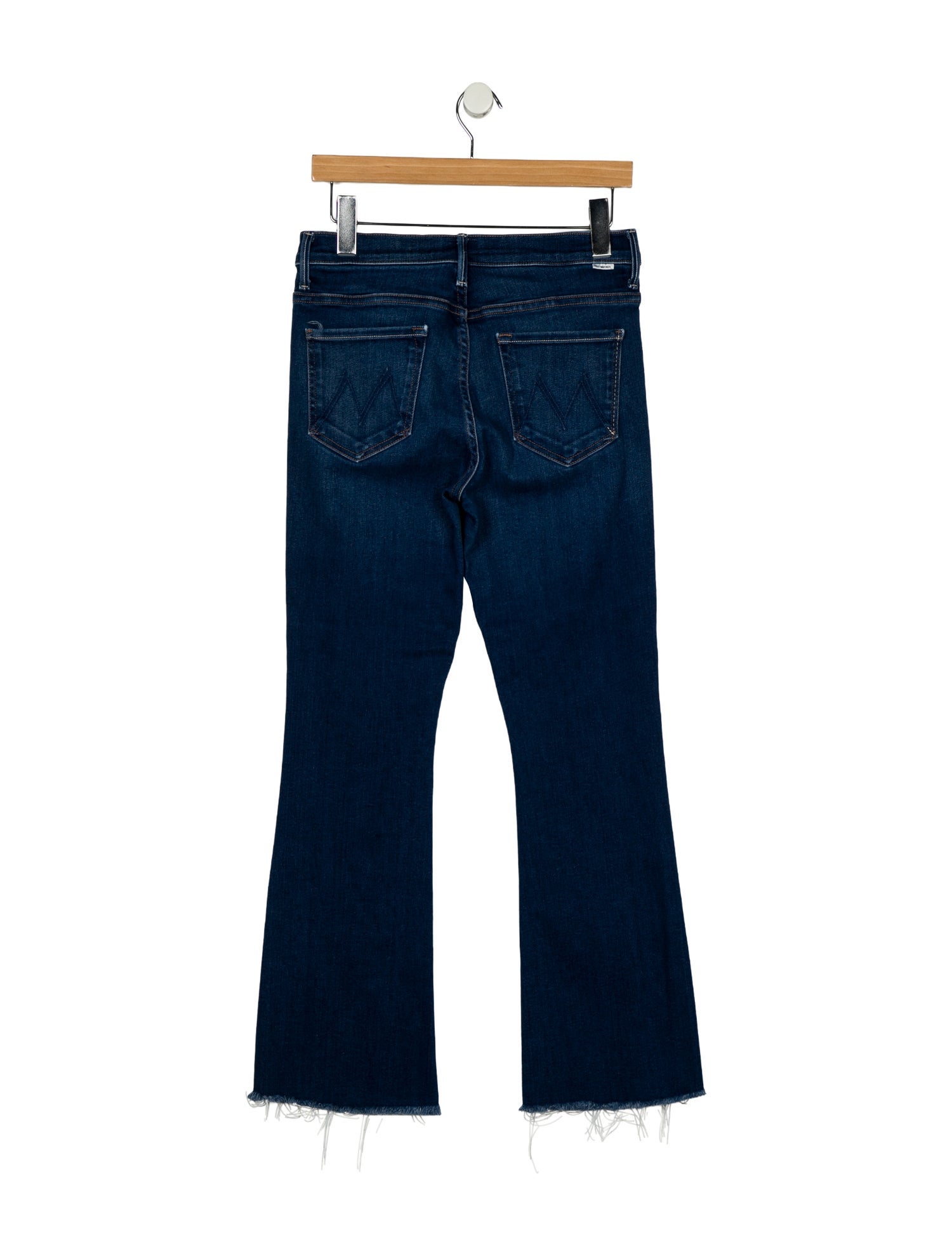 Mother Mid-Rise Straight Leg Jeans