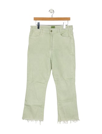 Mother High-Rise Straight Leg Jeans