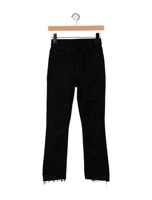 Mother Mid-Rise Straight Leg Jeans
