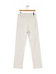 Mother Mid-Rise Straight Leg Jeans