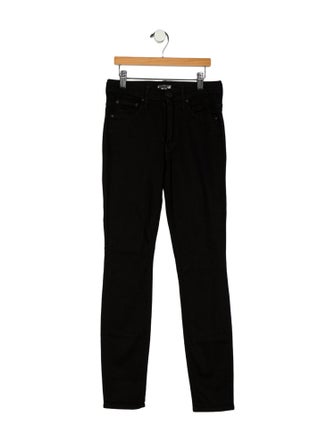 Mother Mid-Rise Skinny Leg Jeans