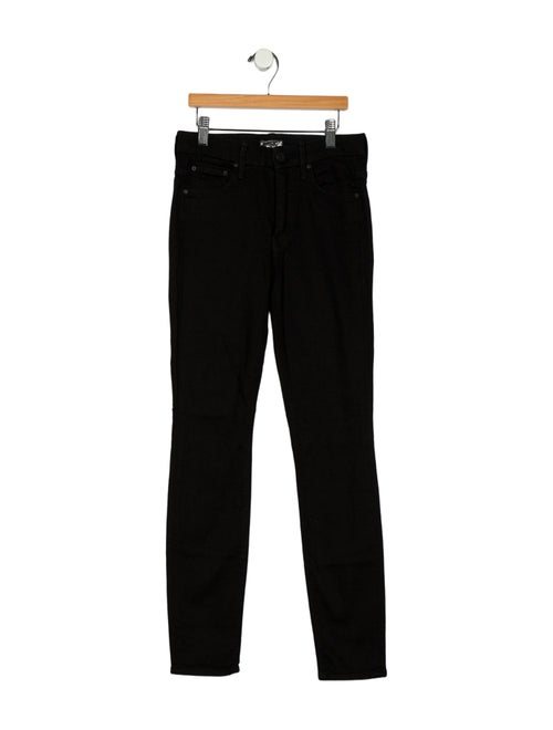 Mother Mid-Rise Skinny Leg Jeans