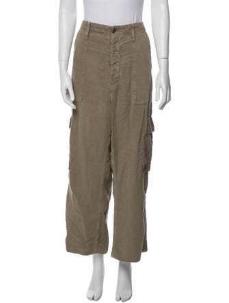 Mother The Private Cargo Sneak Wide Leg Pants