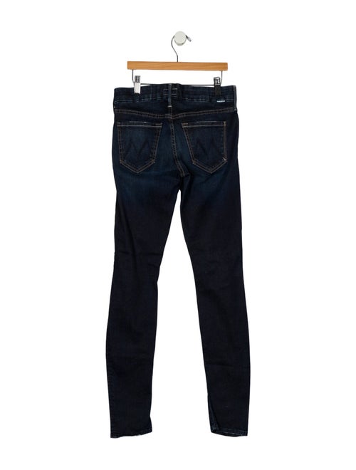 Mother Mid-Rise Skinny Leg Jeans