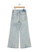 Mother Mid-Rise Wide Leg Jeans