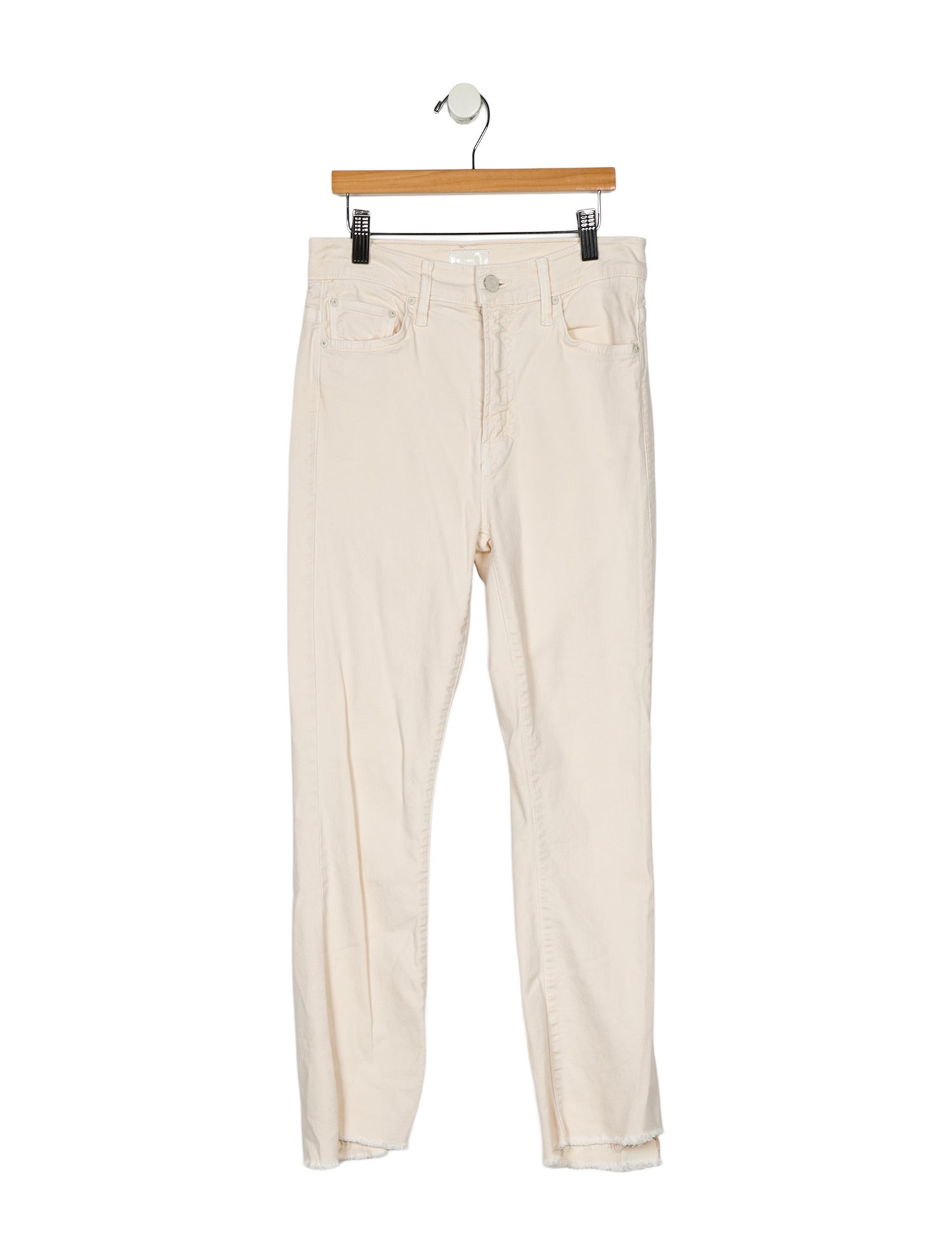 Mother Mid-Rise Straight Leg Jeans