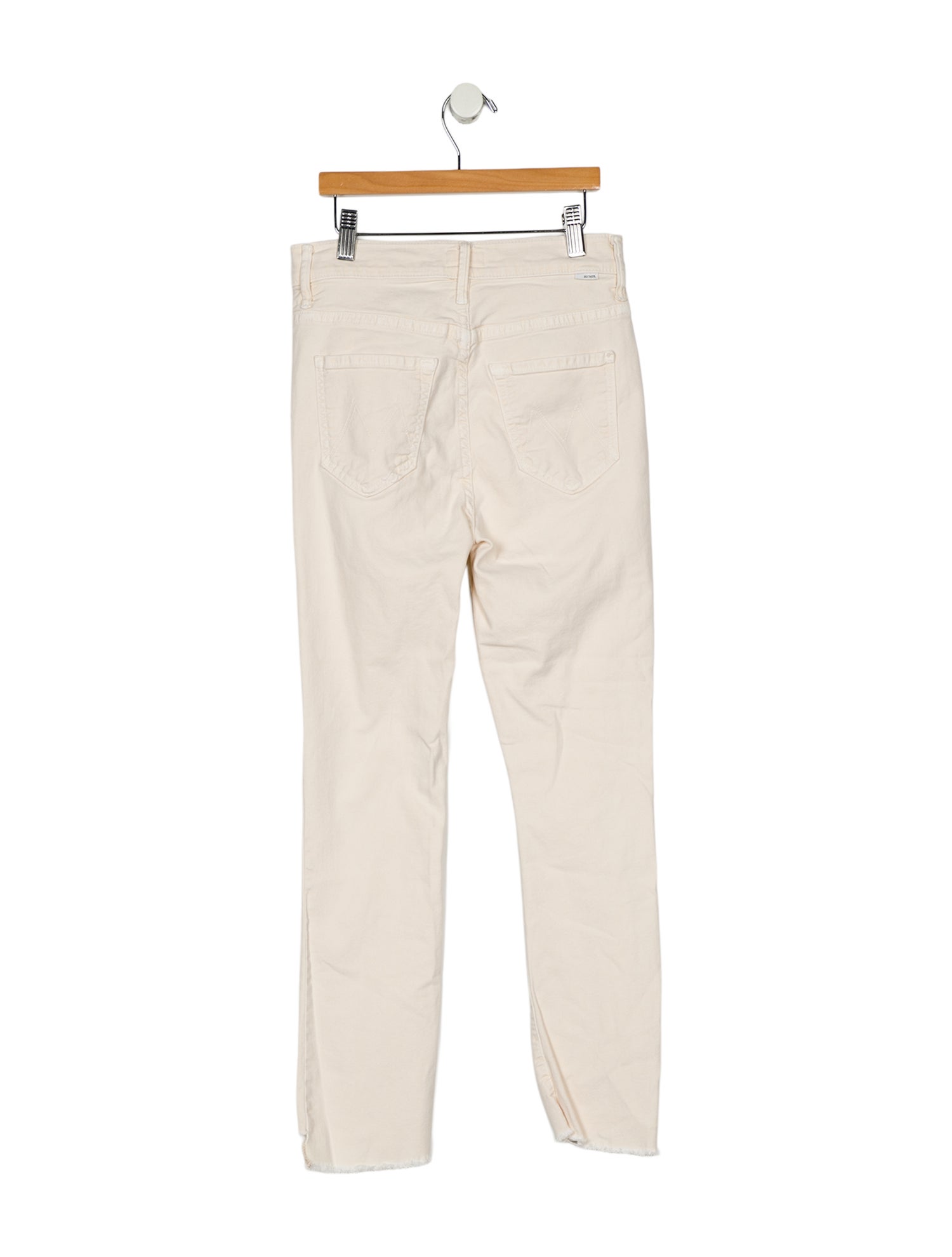 Mother Mid-Rise Straight Leg Jeans