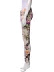 Mother Printed Skinny Leg Pants