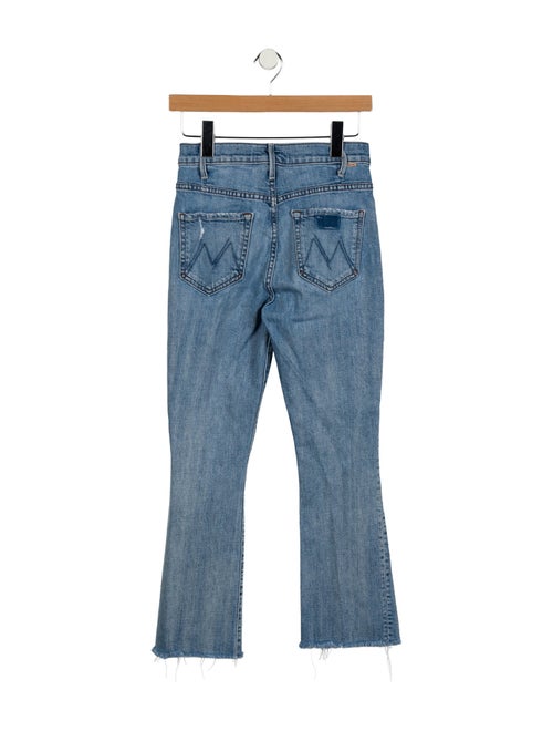 Mother Mid-Rise Straight Leg Jeans