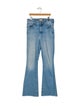 Mother Mid-Rise Wide Leg Jeans