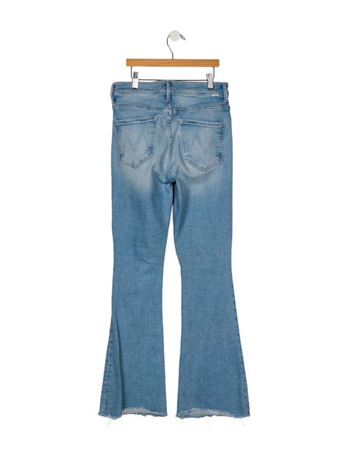 Mother Mid-Rise Wide Leg Jeans