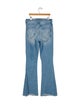 Mother Mid-Rise Wide Leg Jeans