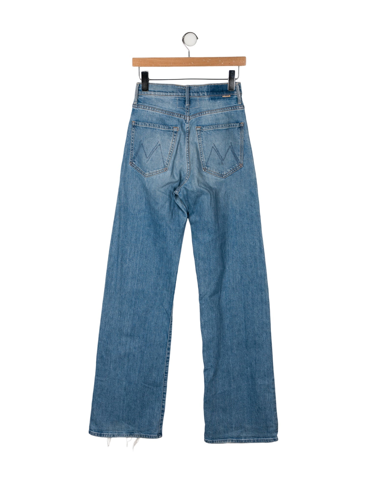 Mother High-Rise Wide Leg Jeans
