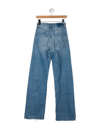 Mother High-Rise Wide Leg Jeans