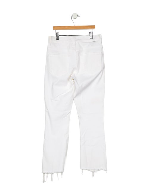 Mother Mid-Rise Straight Leg Jeans