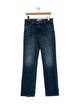 Mother Mid-Rise Wide Leg Jeans