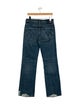 Mother Mid-Rise Wide Leg Jeans