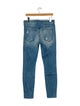 Mother Mid-Rise Skinny Leg Jeans