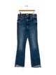 Mother Mid-Rise Straight Leg Jeans