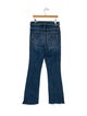 Mother Mid-Rise Straight Leg Jeans