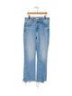 Mother Mid-Rise Straight Leg Jeans