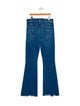 Mother Mid-Rise Wide Leg Jeans