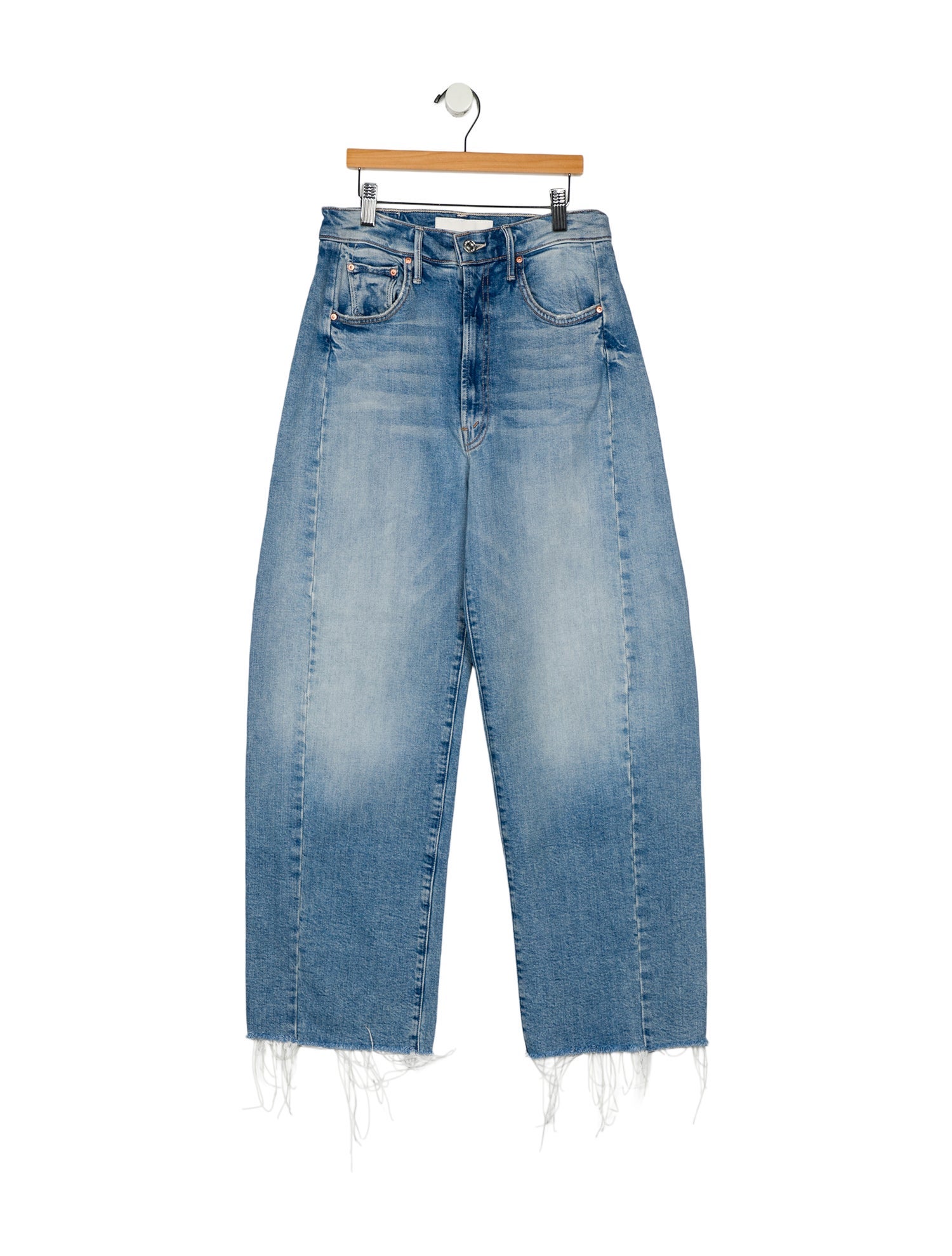 Mother High-Rise Wide Leg Jeans