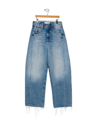 Mother High-Rise Wide Leg Jeans