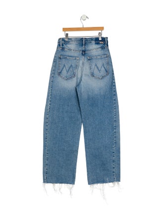 Mother High-Rise Wide Leg Jeans