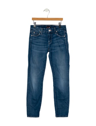 Mother Low-Rise Skinny Leg Jeans