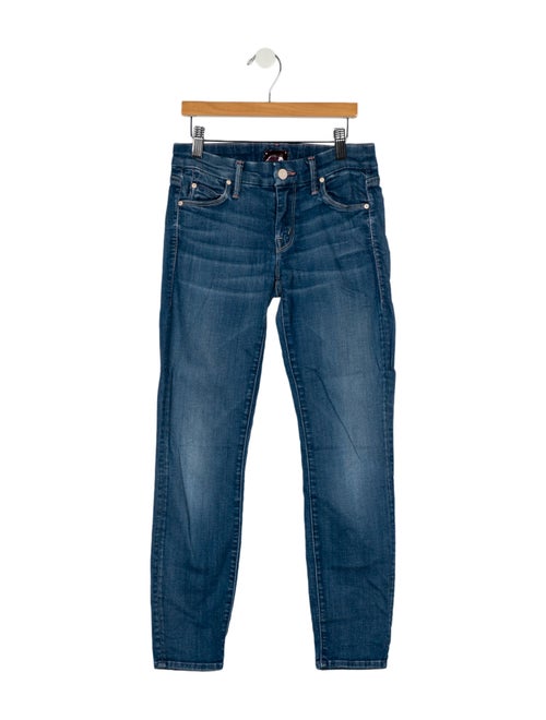 Mother Low-Rise Skinny Leg Jeans