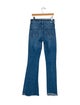 Mother Mid-Rise Wide Leg Jeans