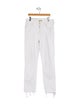 Mother Mid-Rise Straight Leg Jeans