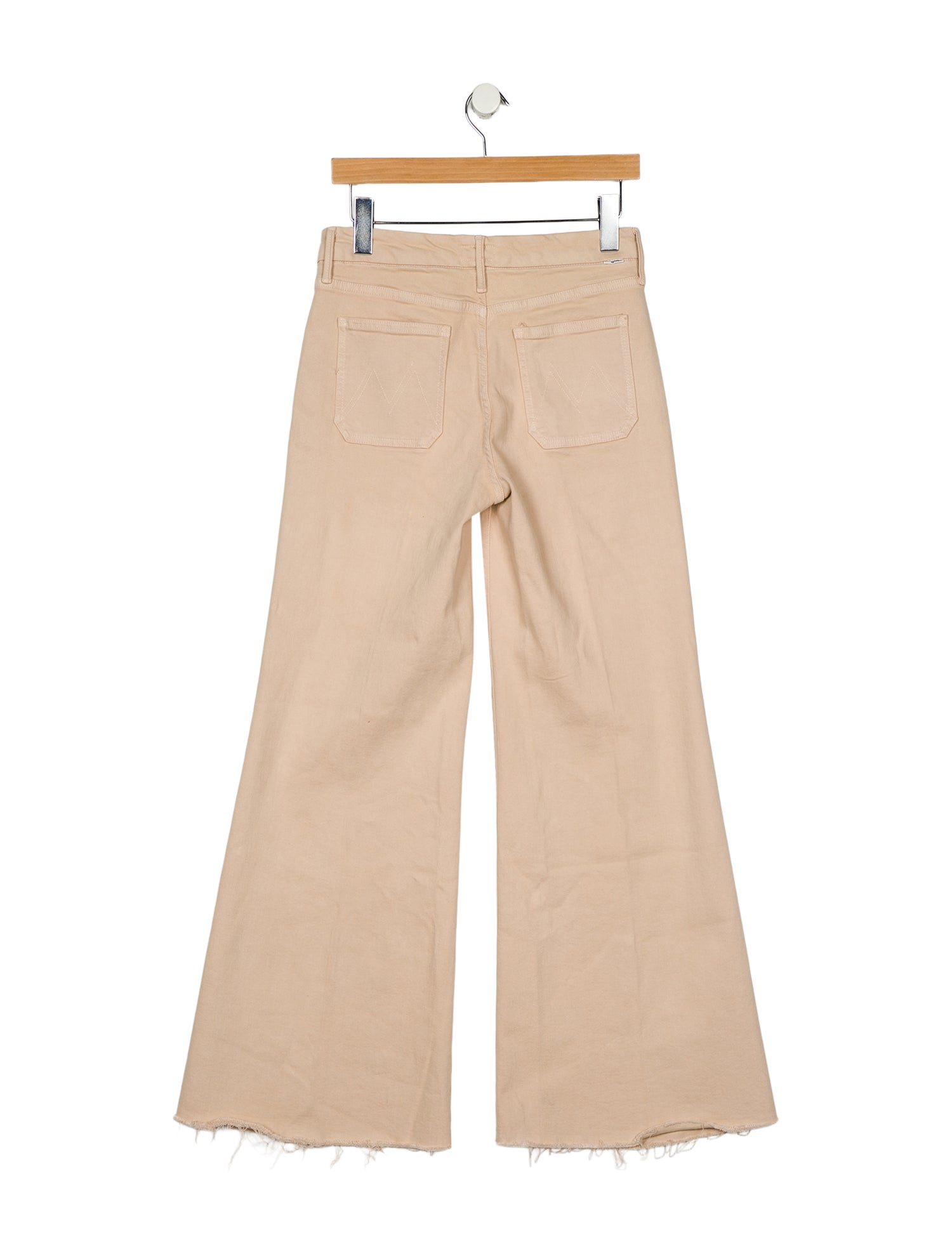 Mother Mid-Rise Wide Leg Jeans