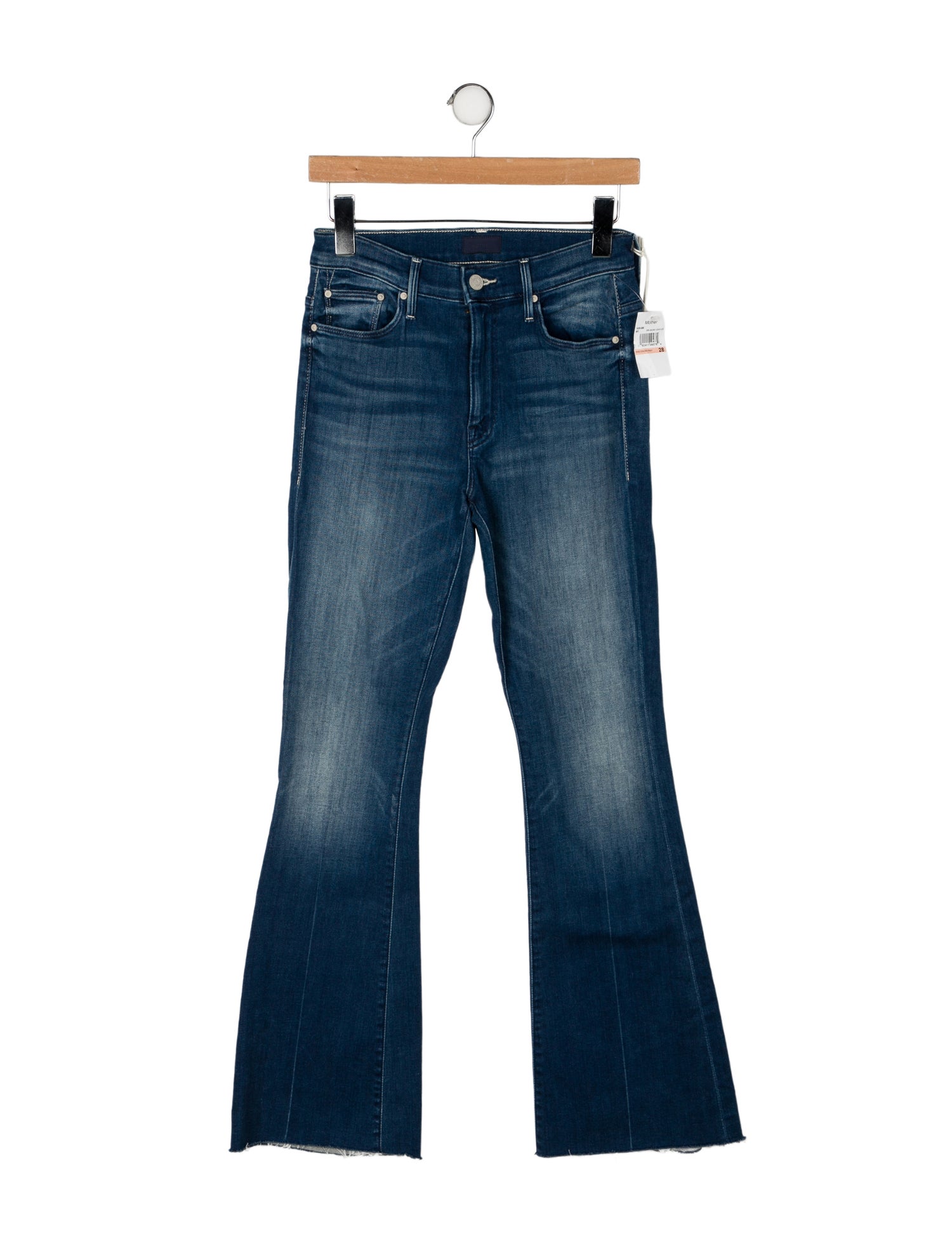 Mother Mid-Rise Wide Leg Jeans w/ Tags