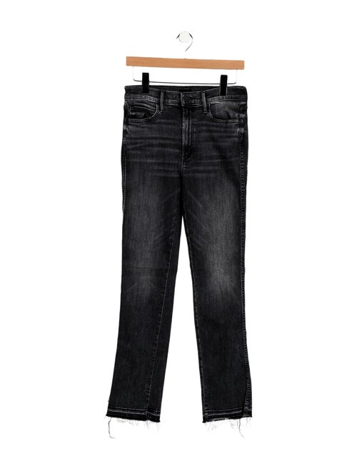 Mother Mid-Rise Straight Leg Jeans
