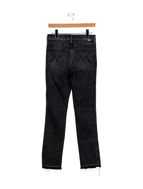 Mother Mid-Rise Straight Leg Jeans
