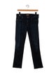 Mother High-Rise Straight Leg Jeans