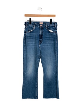 Mother High-Rise Straight Leg Jeans