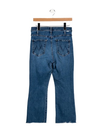 Mother High-Rise Straight Leg Jeans