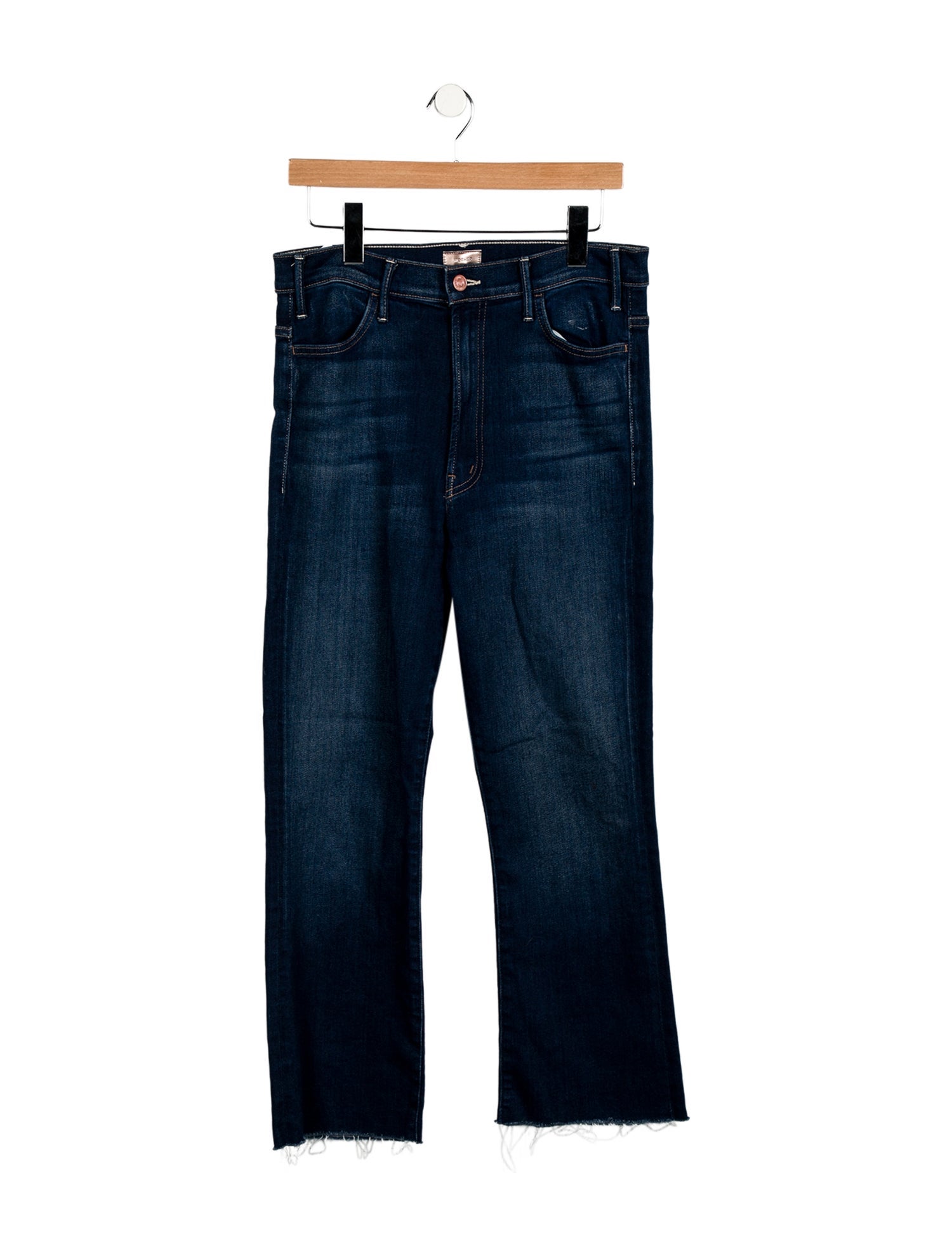 Mother High-Rise Straight Leg Jeans