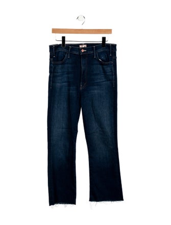 Mother High-Rise Straight Leg Jeans