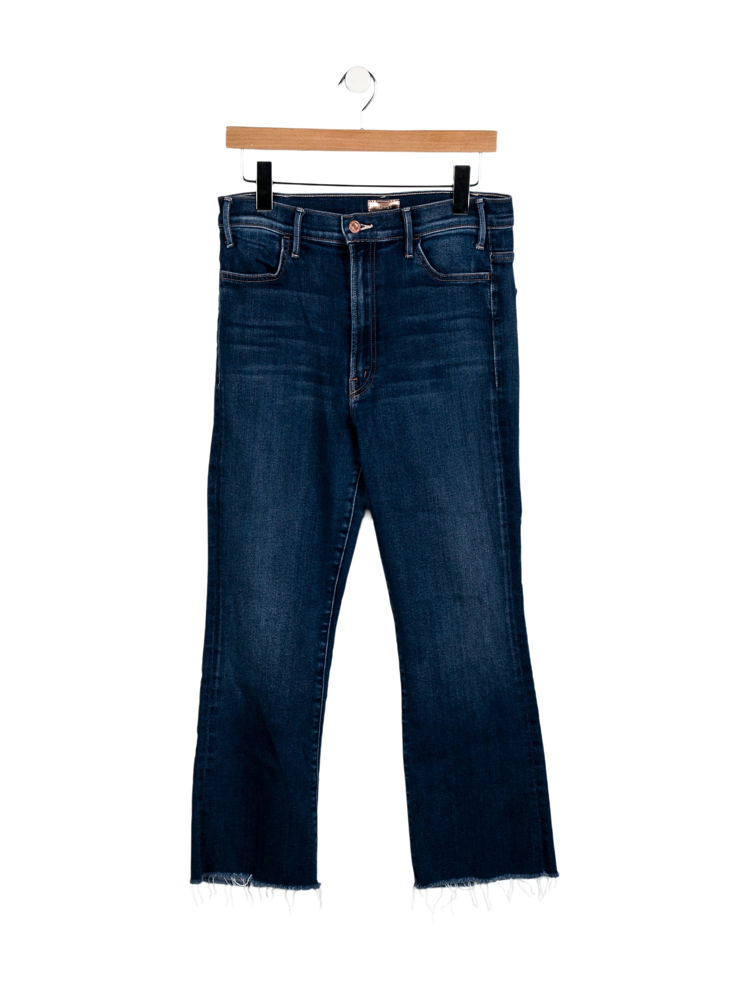 Mother High-Rise Straight Leg Jeans