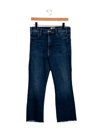 Mother High-Rise Straight Leg Jeans