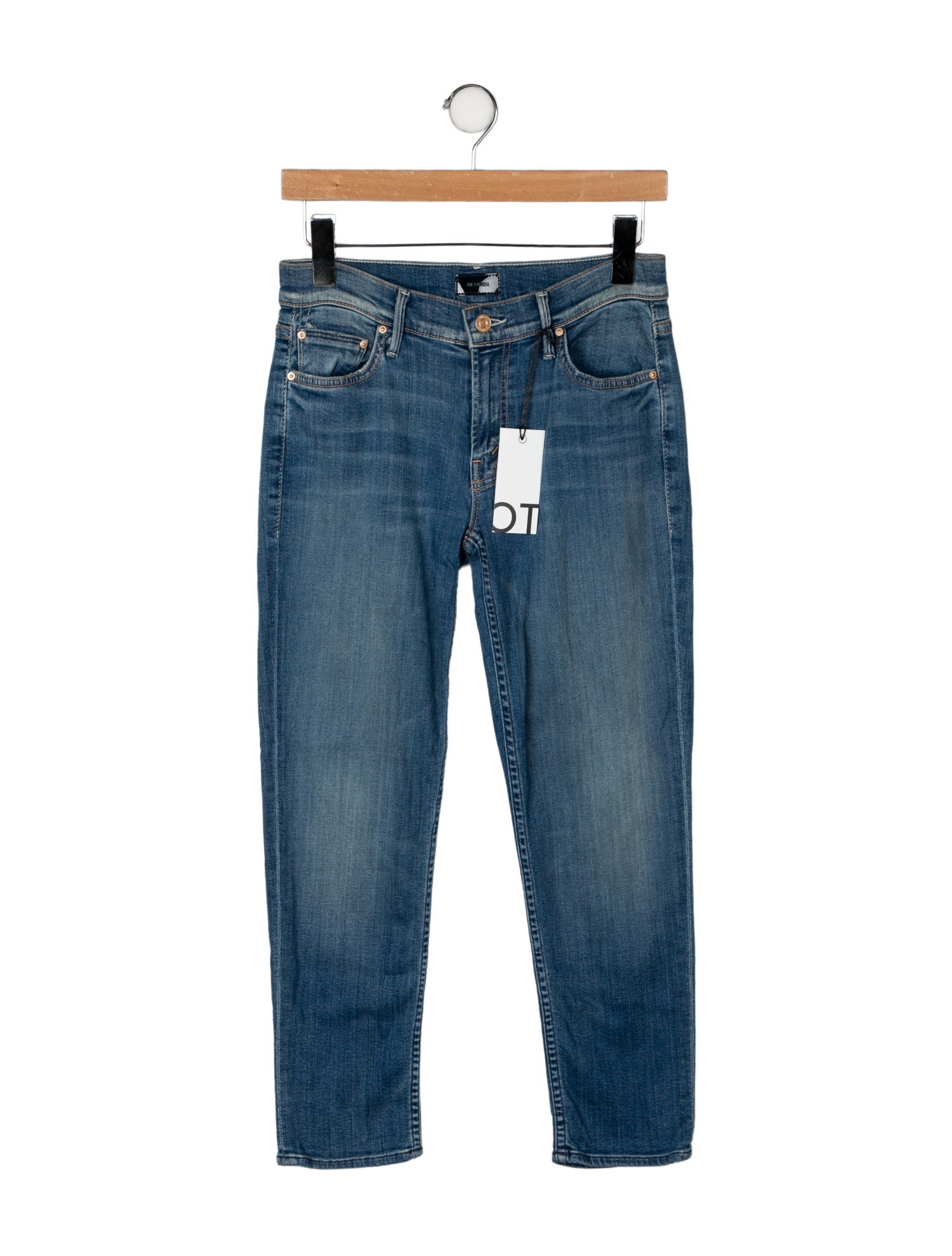 Mother Mid-Rise Skinny Leg Jeans w/ Tags