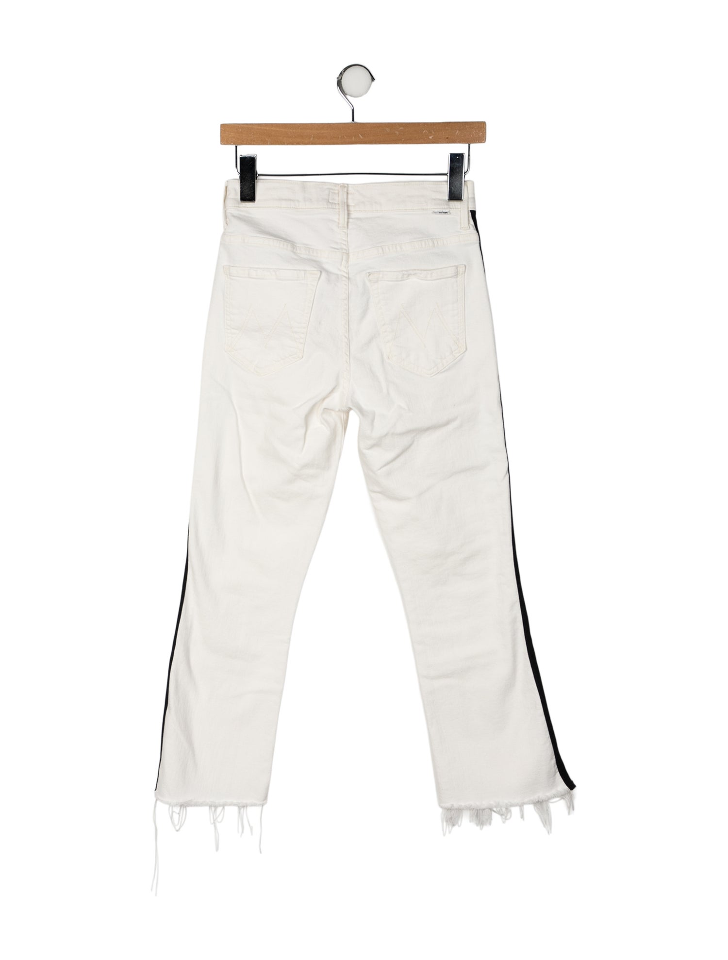 Mother Mid-Rise Straight Leg Jeans